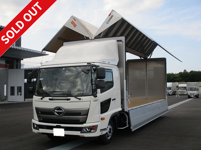 2019 Model New Hino Ranger Medium Aluminum Wing 7200 Wide 240PS 