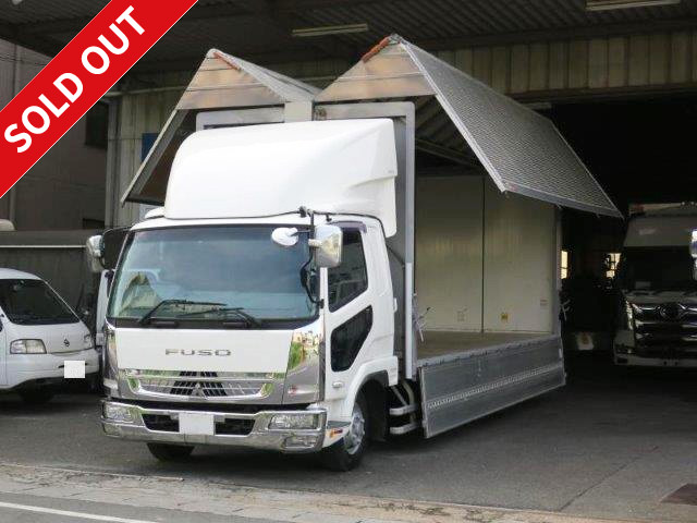 2010 Mitsubishi Fuso Fighter, medium-sized aluminum wing, 6700 wide, 240 horsepower, rear air suspension, back-eye camera, ETC included