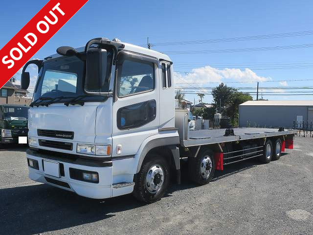 2004 Mitsubishi Fuso Super Great Large container truck with 4 axles and low floor * Actual mileage approx. 250,000km / Vehicle inspection valid until September 2014 *