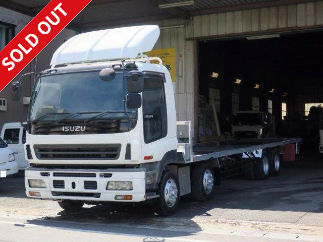 2007 model Isuzu Giga large container truck, 4-axle low-floor, 31FT, rear air suspension, approx. 442,000km