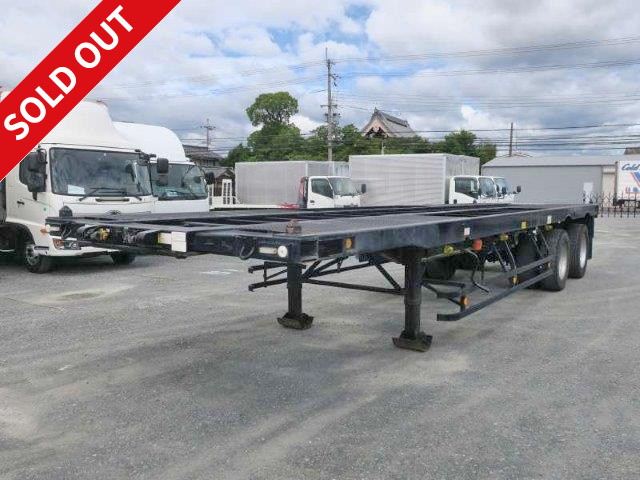 [Price reduced!] 2006 Furuhafu, JR Freight 31ft chassis, lift axle, air suspension 