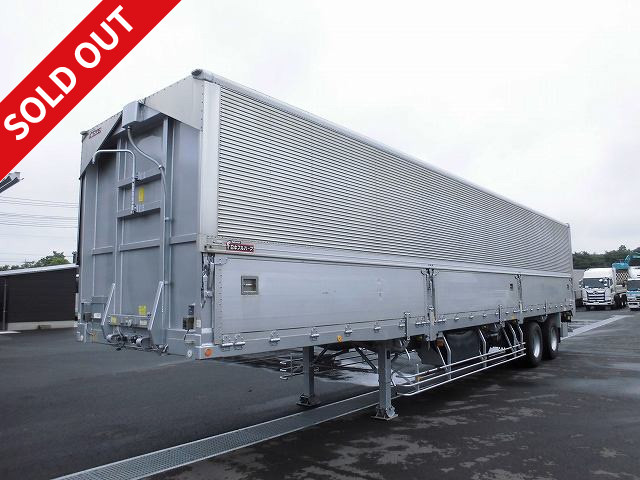 2006 Furuhafu Wing Trailer, 13m long bed, lift axle, 2 axles, rear air suspension