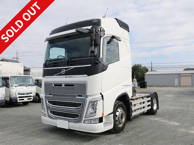 2018 model Volvo tractor head, 5th wheel load 11.5t, rear air suspension, high roof, aluminum wheels, 440 horsepower, AT specification, maintenance pack can be inherited * Vehicle inspection valid until R3.6 / Actual mileage approximately 177,000 km! 