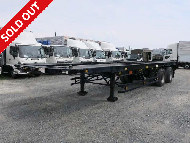 [Price reduced!] 2006 Furuhafu, JR Freight 31ft chassis, lift axle, air suspension 