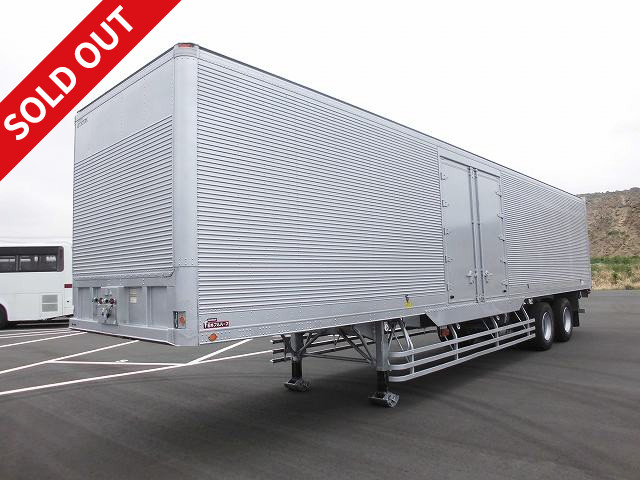 2004 model Nippon Fruehauf 2-axle semi-trailer, 20.9 ton load, rear air suspension, left side door (kannon style)