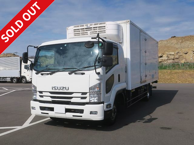 2015 Isuzu Forward Medium-sized refrigerated van Left side door Storage PG Semi-wide Inside width 222cm Standby Topre-made -30 degree Rear air suspension Aluminum wheels ★Inspection valid until December 2021★