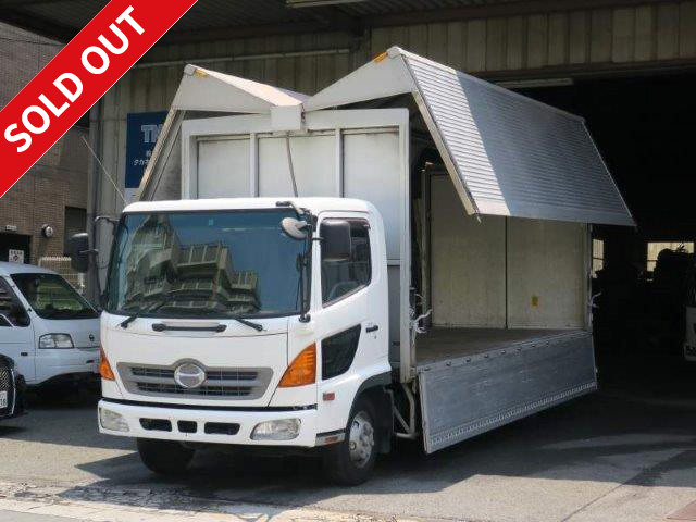 2006 Hino Ranger, medium-sized aluminum wing, 6200 standard, meter reading approx. 352,000 km