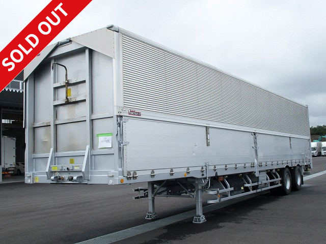 2008 Furuhafu High-floor 2-axle Wing trailer 13m Lift axle Jolder 4-row Air suspension