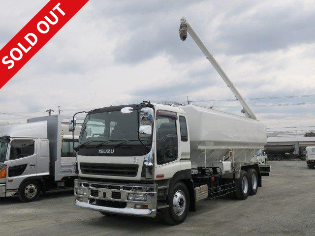 2006 Isuzu Giga Feed Transporter 5-layer 6x4 400 horsepower Drum capacity 21.8m3 Back-eye camera Cab mirror with plating