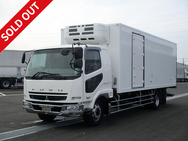 2009 Mitsubishi Fuso Fighter, heavy-duty refrigerated van, 6700 wide, with storage PG, rear air suspension, Topre-made -30 degrees, 4-row jorder 