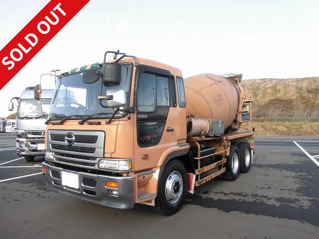 2001 Hino Profia large concrete mixer, high floor, 2 differentials, Kayaba drum capacity 8.9m3, electric hopper type {Inspection valid until November 2020!}