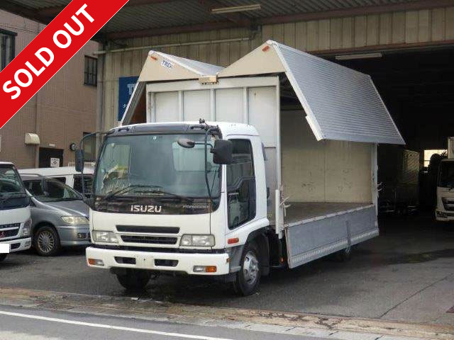 2006 Isuzu Forward, medium-sized aluminum wing, actual mileage approx. 339,000 km!