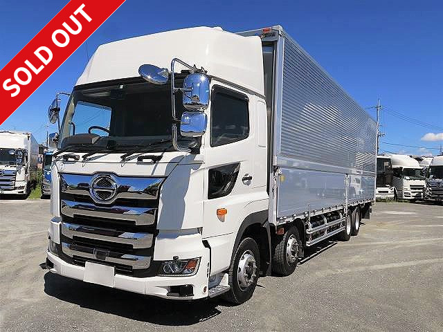 Lease-up! Reiwa 3 model Hino Profia Large aluminum wing 4-axle low floor high roof ★Dealer inspection record book/Vehicle inspection valid until January 2022★ 