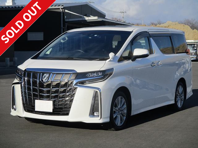 Lease up! 2018 Toyota Alphard SA Package (2.5L) with terrestrial digital navigation and dealer inspection record book