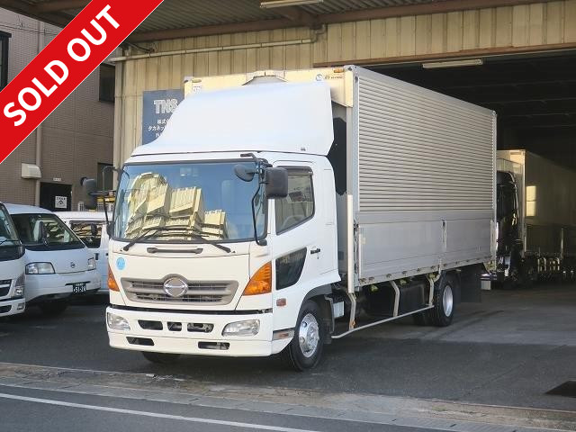 2009 Hino Ranger Medium Aluminum Wing 6200 Semi-wide with rear view camera ★Actual mileage approx. 487,000km★ 