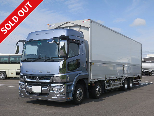 Now leased! 2017 Mitsubishi Fuso Super Great Large aluminum wing Custom specification ★Premium Executive★ 4-axle low floor high roof Dealer inspection record book included