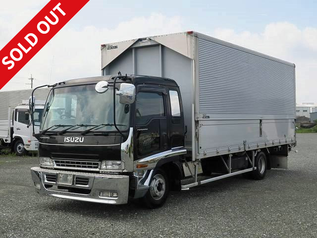 2005 Isuzu Forward Medium Aluminum Wing 6200 Wide with Rear View Camera ★Approximately 619,000km on odometer★