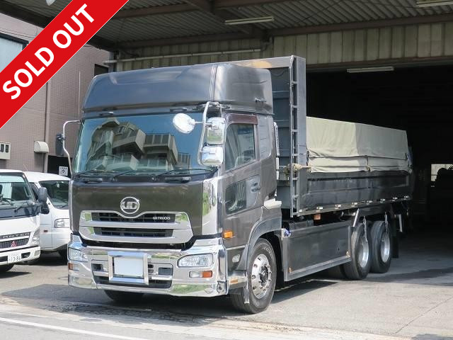 2011 UD Trucks Quon Large Dump Truck 22 Tons with Electric Cobo Lane, High Roof with H/L ★Inspection valid until September 2020★