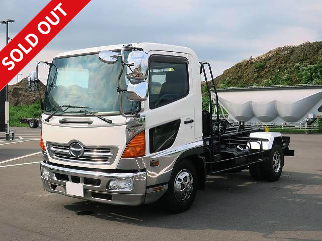 2005 Hino Ranger Medium-sized Arm Roller, Shinmaywa-made ★Actual mileage on the meter: approx. 275,000 km★ {Inspection valid until June 2021!}