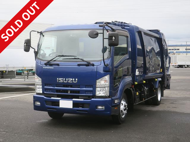 2013 Isuzu Forward Medium-sized Compactor (Refuse Collector) ShinMaywa Industry Press Type Capacity 10.2m3 ★Inspection valid until November 2011★