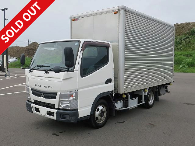 2014 Mitsubishi Fuso Canter 2t aluminum van, low floor, shift automatic, ETC