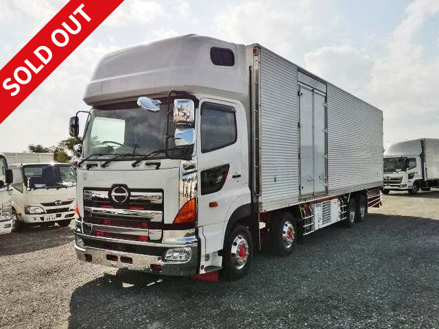 2011 Hino Profia 4-axle low-floor large refrigerated van Yano Special Body Approximately 610,000 km Thermo King sub-engine Sleeper cab Standby function