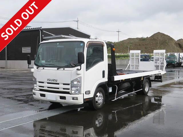 2013 Isuzu Elf Vehicle with 2.8t Load Capacity, Far East Flat Top Zero, Radio Controlled, E/G Replacement ★MOT valid until October 2020★ [Semi-medium license required *Semi-medium license or above]