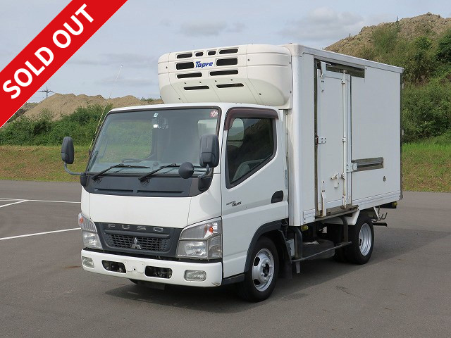 2010 Mitsubishi Fuso Canter Guts Refrigerated Van, Loading Capacity 1.5t, Made by Topre, -5℃ Setting, Fully Low Floor, Left Side Door [Semi-Medium-Duty (5t Limited) License Compatible *Old Standard License OK]