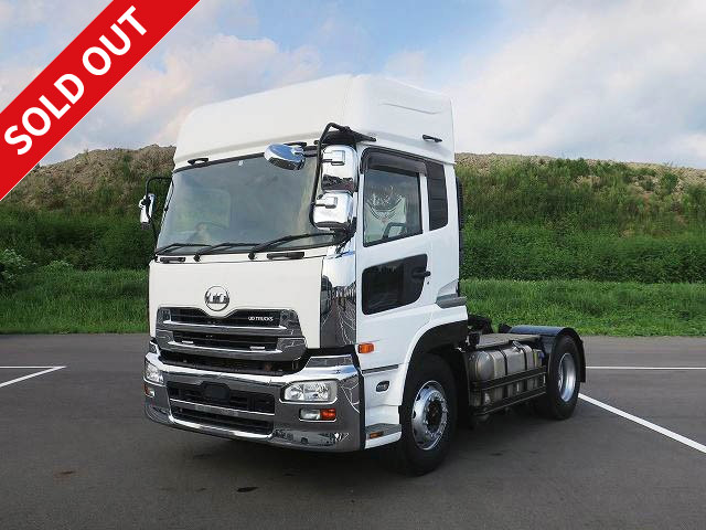 2015 UD Trucks Quon Tractor Head 5th Wheel Load 11.5t High Roof Rear Air Suspension 410 Horsepower *Approximately 271,000km on the meter*