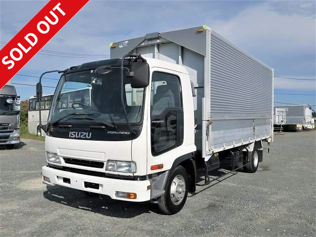 2007 Isuzu Forward Medium Aluminum Wing Semi-wide with Rear View Camera ★ Actual mileage on the meter: approx. 168,000 km! ★