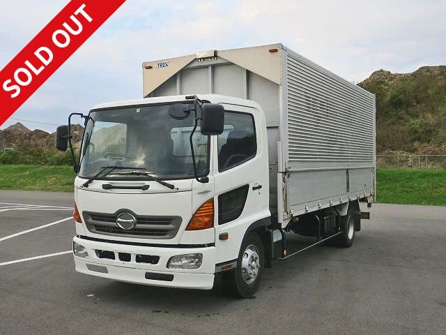 2007 Hino Ranger Medium Aluminum Wing Semi-Wide *Approximately 301,000 km on the meter!