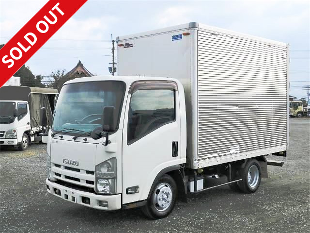 2013 Isuzu Elf 2t Aluminum Van Standard Short Fully Low Floor [Semi-medium size (5t only) license compatible *Old standard license OK]