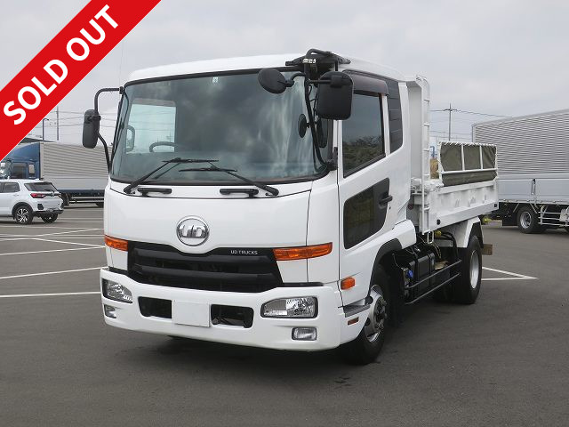 2013 UD Trucks Condor Medium Dump Truck, ShinMaywa Industry, with Electric Cobo Lane, Actual Mileage 139,000km! ★Inspection valid until September 2021★