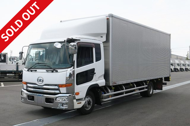 [Price reduced!] 2011 UD Trucks Condor Medium-sized Aluminum Van with Combination Gate 6700 Wide ★Approximately 540,000km on the odometer★