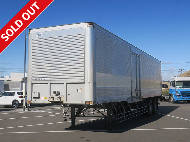 2004 model Nippon Trex 2-axle van semi-trailer, maximum load 21.8t, ABS compatible, left side door