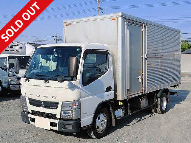 Now available for rental! 2013 Mitsubishi Fuso 2t aluminum van, standard long, low floor, left side door, automatic transmission, vehicle inspection valid until February 2022, [medium-sized license required]