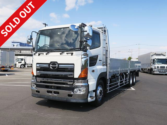 2005 Hino Profia Large flat body aluminum block 5-way opening Rear air suspension with retarder ★Approximately 241,000km on meter! ★