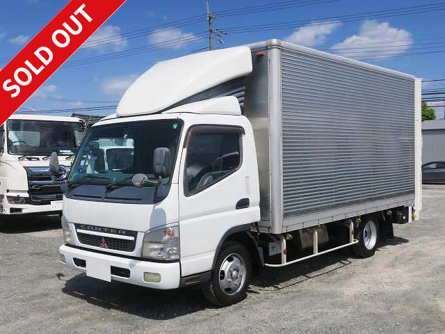 2006 Mitsubishi Fuso Canter 2t Aluminum Van Wide Long Full Low Floor with Combination Gate ★MOT valid until August 2021★ [Semi-medium license required *Semi-medium license or above]