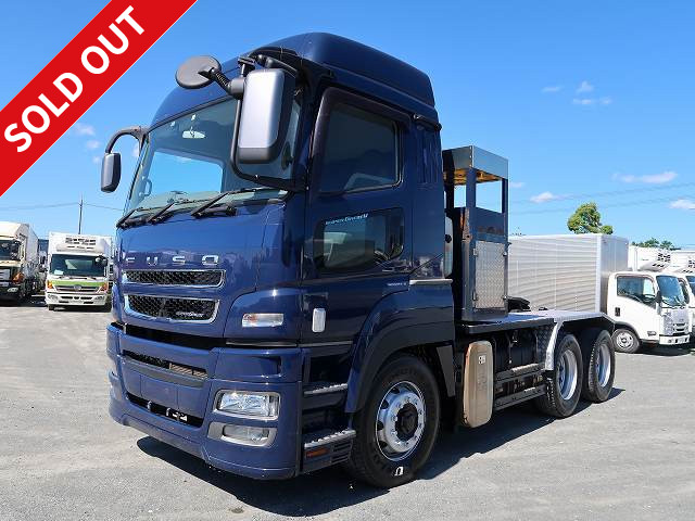 2015 Mitsubishi Fuso Super Great Tractor Head, 2 Differentials, 5th Wheel Load 20t, 520HP, High Roof, *Actual mileage on meter: approx. 410,000km*