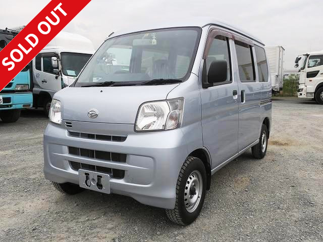 2009 Daihatsu Hijet Cargo Deluxe 4-seater 5-door keyless central door lock roof console dashcam gasoline vehicle