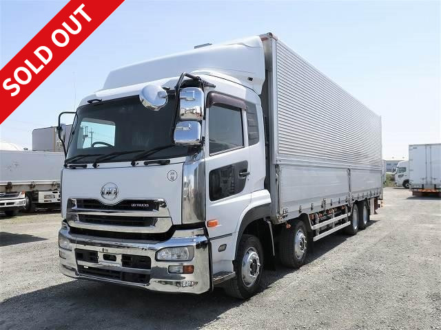 2013 UD Trucks Quon Large aluminum wing 4-axle low floor Rear air suspension *Preliminary inspection included*