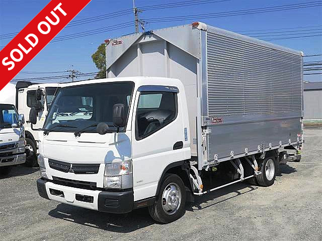 2012 Mitsubishi Fuso Canter, small aluminum wing, 2.5t load, wide and long, 2m or more inside height, with storage PG [medium-sized license required *excluding 5t limited]