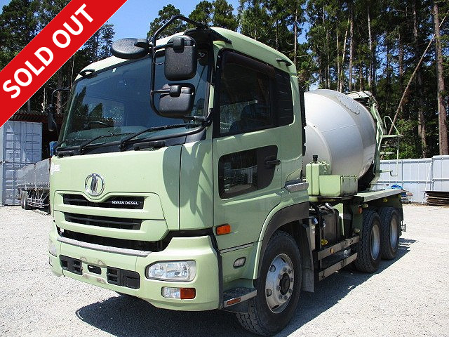 2007 UD Trucks Quon Large Concrete Mixer Truck 2 Differentials ShinMaywa Industry 340 Horsepower ★Approximately 274,000km on the odometer! ★