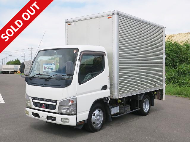 2006 Mitsubishi Fuso Canter 2t Aluminum Van, Standard Short, Cargo Bed Height 211cm, Vertical PG, Fully Low Floor, 2-Tier Lashing Rail [Semi-Medium License Compatible *Excluding 5t Limited]