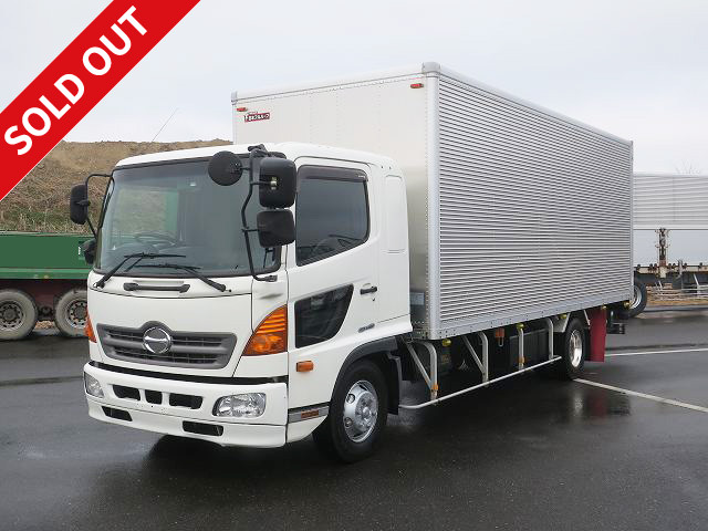 2015 Hino Ranger Medium Aluminum Van 6200 Standard Combination Gate *Actual mileage on meter: approx. 440,000km! *