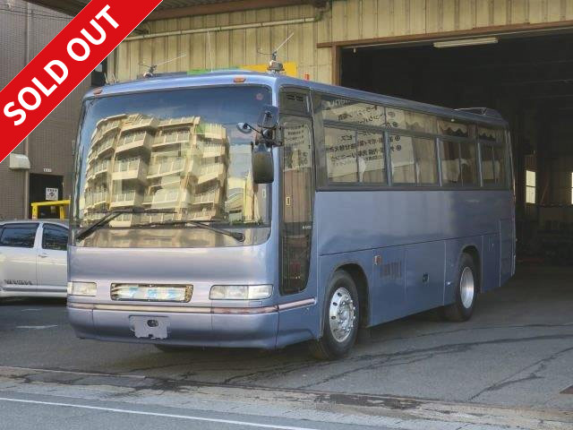 【値下げしました】平成4年式　日野セレガ　大型観光バス 定員29人乗り　後輪エアサス　貫通トランク 