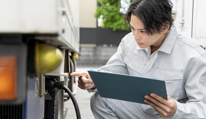 トラックの運転に関する注意点